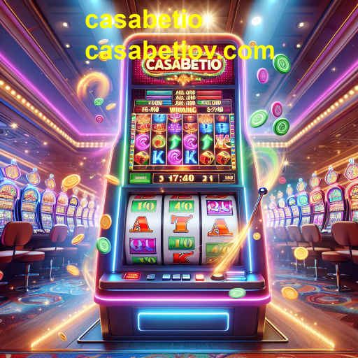 Entre no Mundo das Máquinas Slot no Casabetio